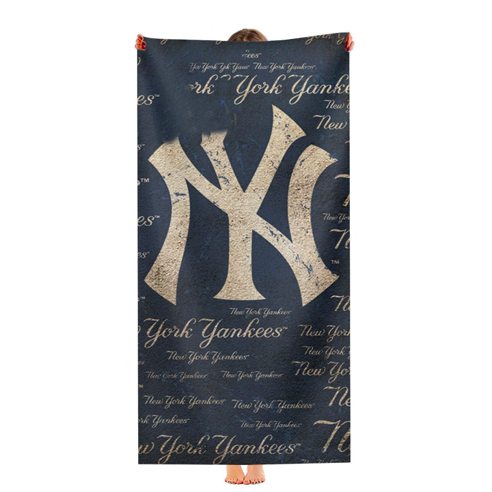 Yankees Baseball Logo Ultra-Soft Luxury Bathroom Towels
