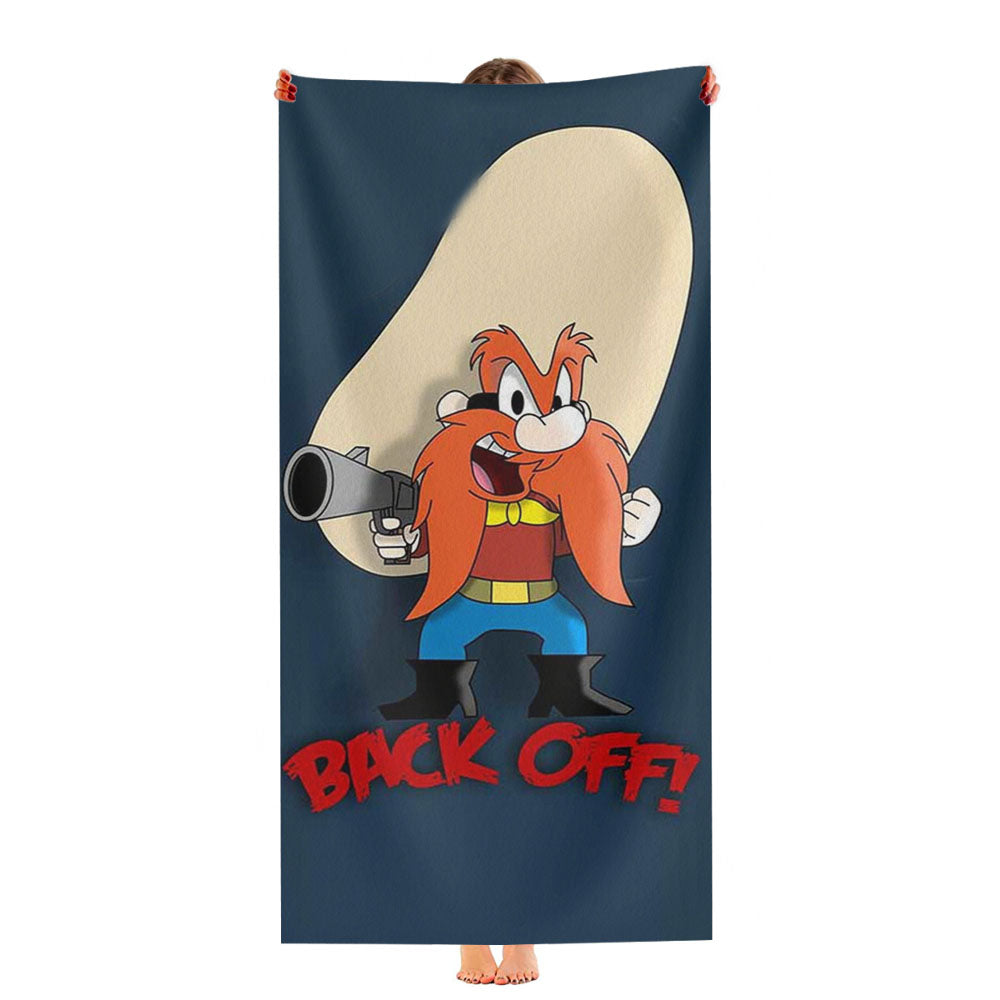 Yosemite Sam Cartoon Ultra-Soft Luxury Bathroom Towels
