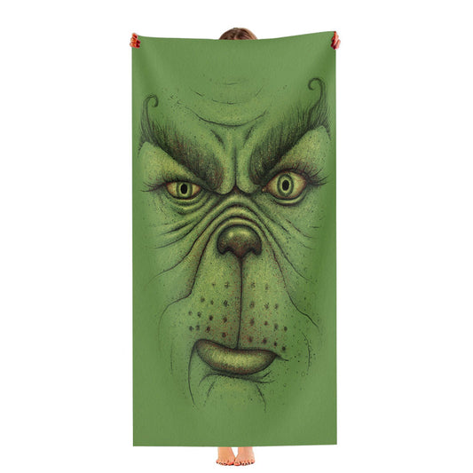 A Green Christmas Ultra-Soft Luxury Bathroom Towels