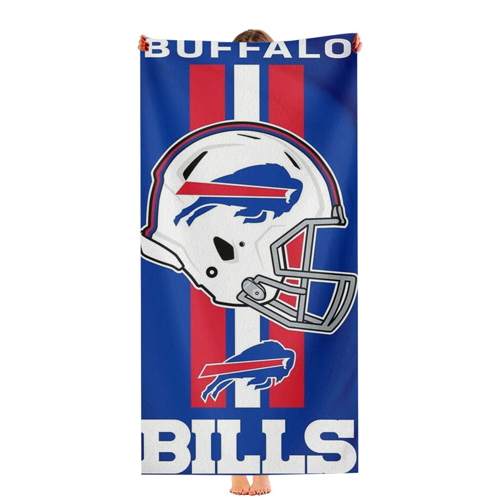 Buffalo Bills Team Ultra-Soft Luxury Bathroom Towels