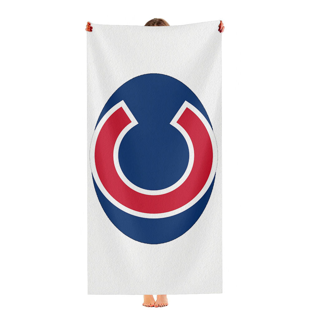 C Initial For Chicago Cubs Ultra-Soft Luxury Bathroom Towels