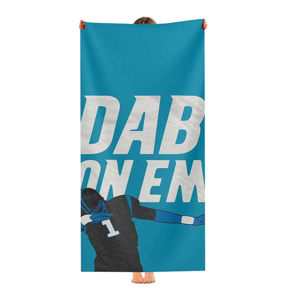 Cam Newton Dab Ultra-Soft Luxury Bathroom Towels