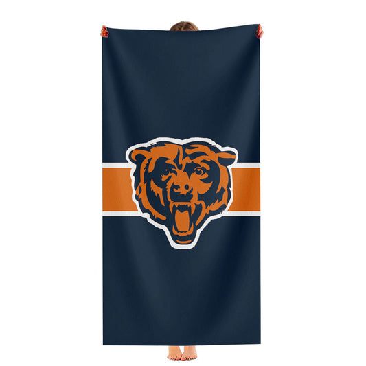 Chicago Bear Est 1920 Ultra-Soft Luxury Bathroom Towels