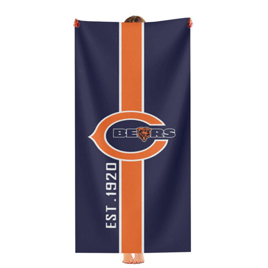 Chicago Bear Ultra-Soft Luxury Bathroom Towels