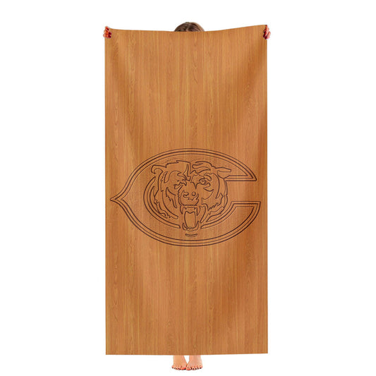 Chicago Bears 2 Ultra-Soft Luxury Bathroom Towels
