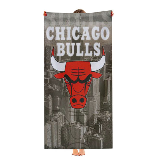 Chicago Bulls For Fans Fanatic Ultra-Soft Luxury Bathroom Towels