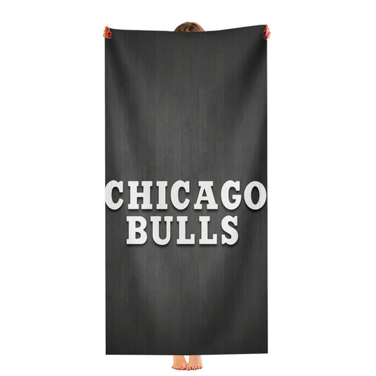Chicago Bulls Hardwood Ultra-Soft Luxury Bathroom Towels