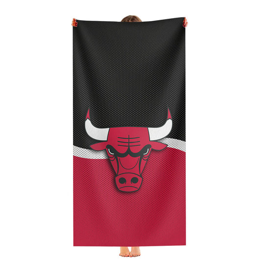 Chicago Bulls Logo Ultra-Soft Luxury Bathroom Towels