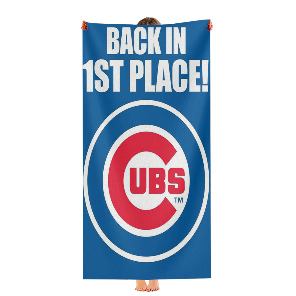 Chicago Cubs 2 Ultra-Soft Luxury Bathroom Towels