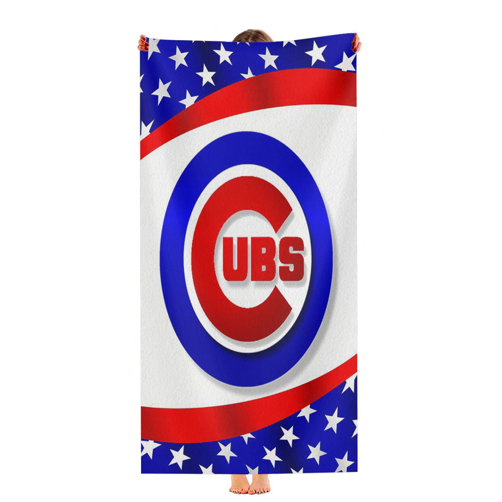 Chicago Cubs Anthony Rizzo Ultra-Soft Luxury Bathroom Towels