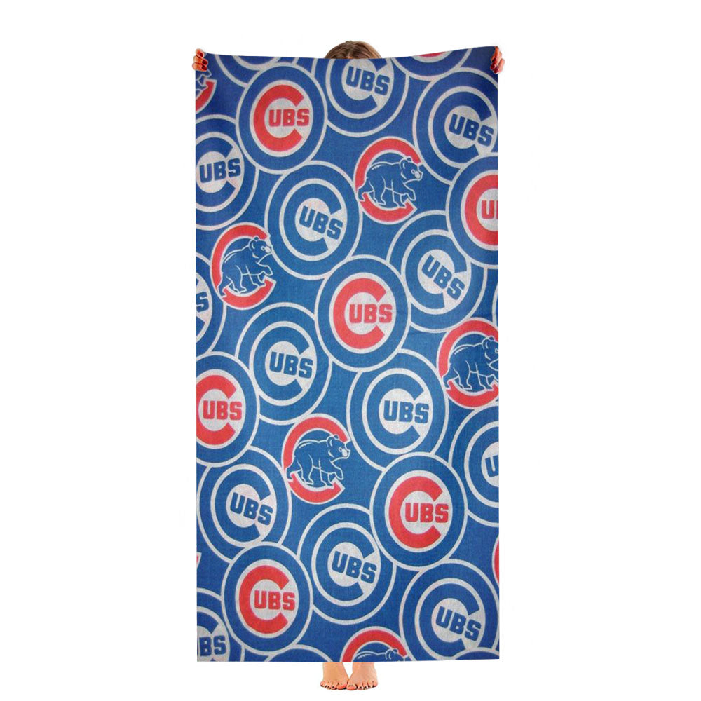 Chicago Cubs Golden American Baseball Ultra-Soft Luxury Bathroom Towels