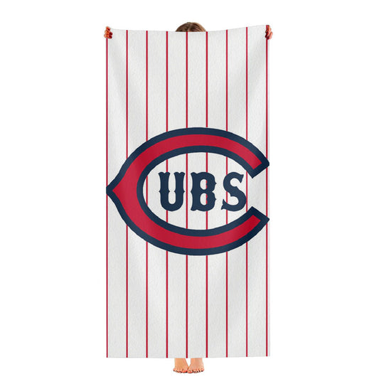 Chicago Cubs Light Ultra-Soft Luxury Bathroom Towels