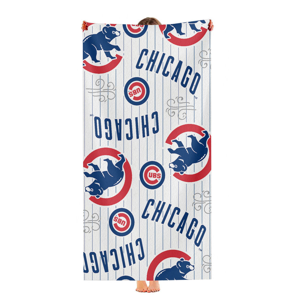 Chicago Cubs Love Ultra-Soft Luxury Bathroom Towels