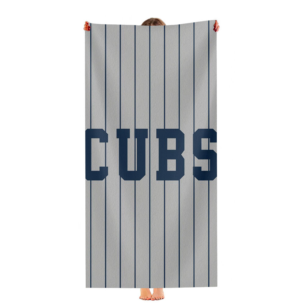 Chicago Cubs Tex Ultra-Soft Luxury Bathroom Towels