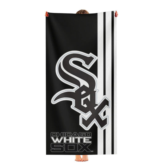 Chicago White Sox Baseball Ultra-Soft Luxury Bathroom Towels