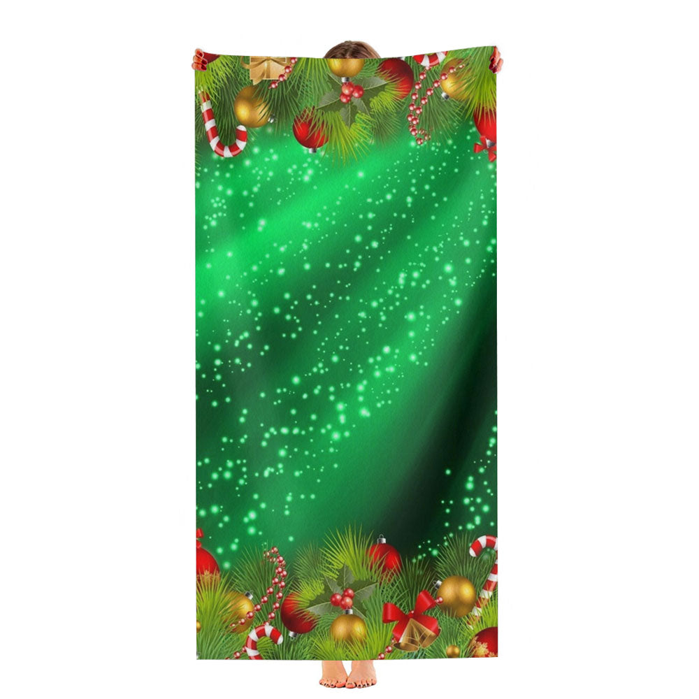 Christmas Sparkles Ultra-Soft Luxury Bathroom Towels