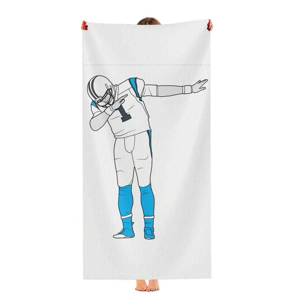 Dab Cam Newton Cartoon Ultra-Soft Luxury Bathroom Towels