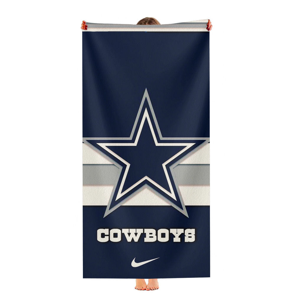 Dallas Cowboys Nfl Ultra-Soft Luxury Bathroom Towels
