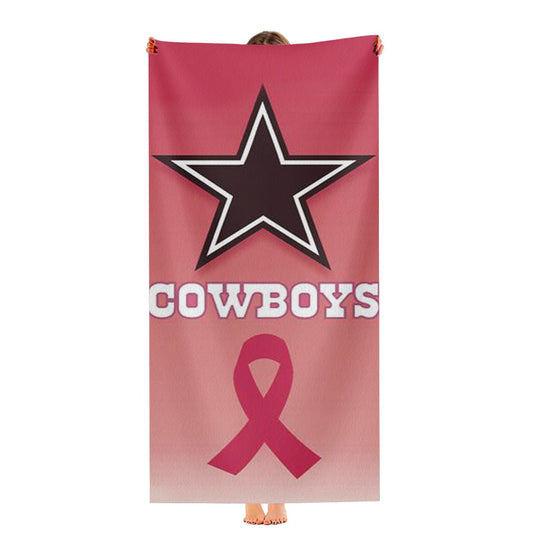Dallas Cowboys Skull Usa Flag Ultra-Soft Luxury Bathroom Towels