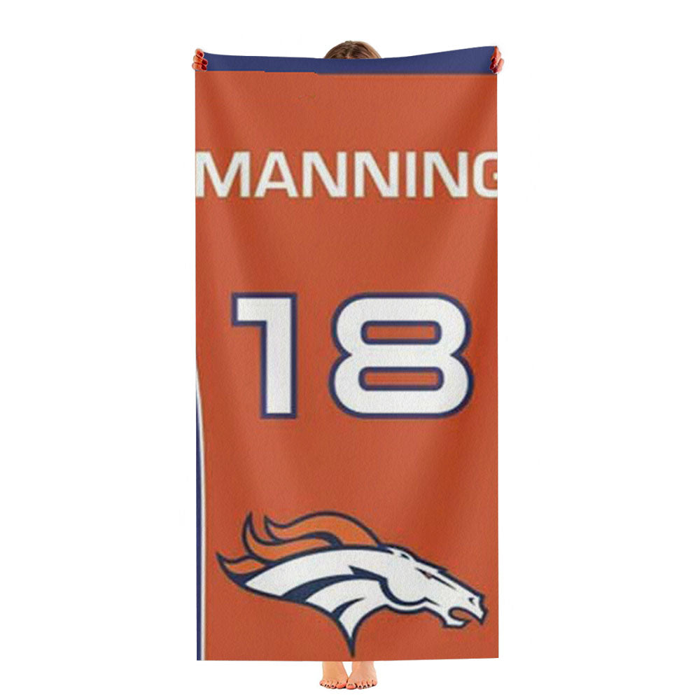 Denver Broncos Meshbox Ultra-Soft Luxury Bathroom Towels