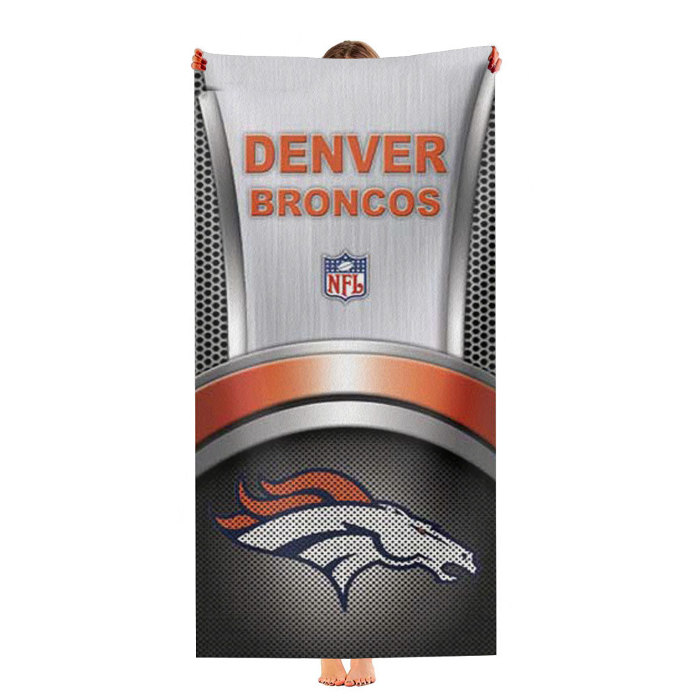 Denver Broncos Nat1On Ultra-Soft Luxury Bathroom Towels