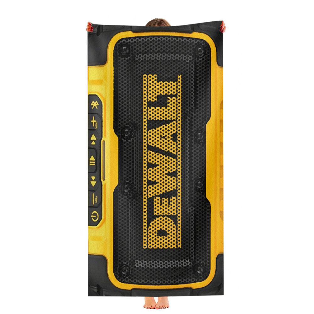 Dewalt Jobsite Yellow Radio Ultra-Soft Luxury Bathroom Towels