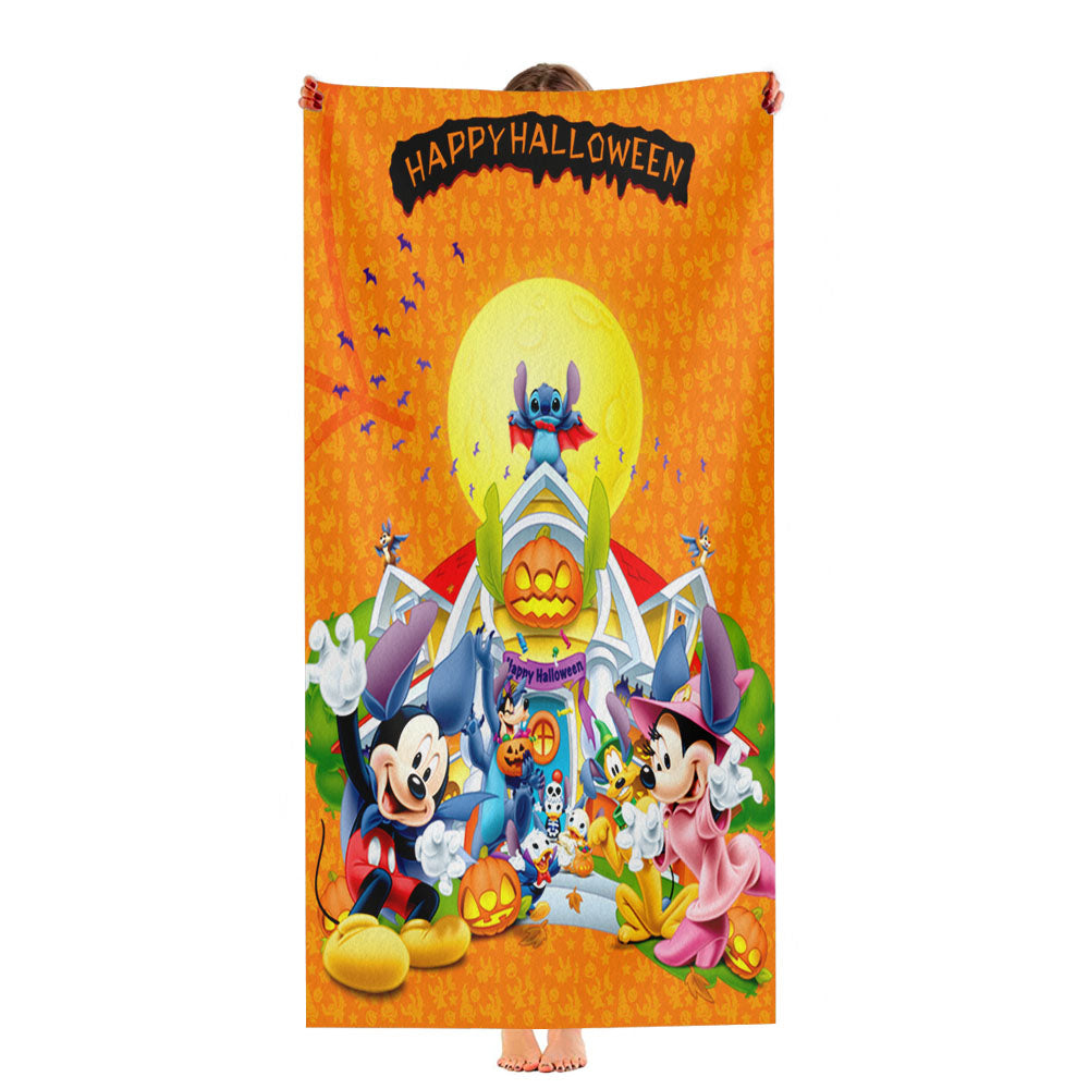 Disney Halloween Party Ultra-Soft Luxury Bathroom Towels