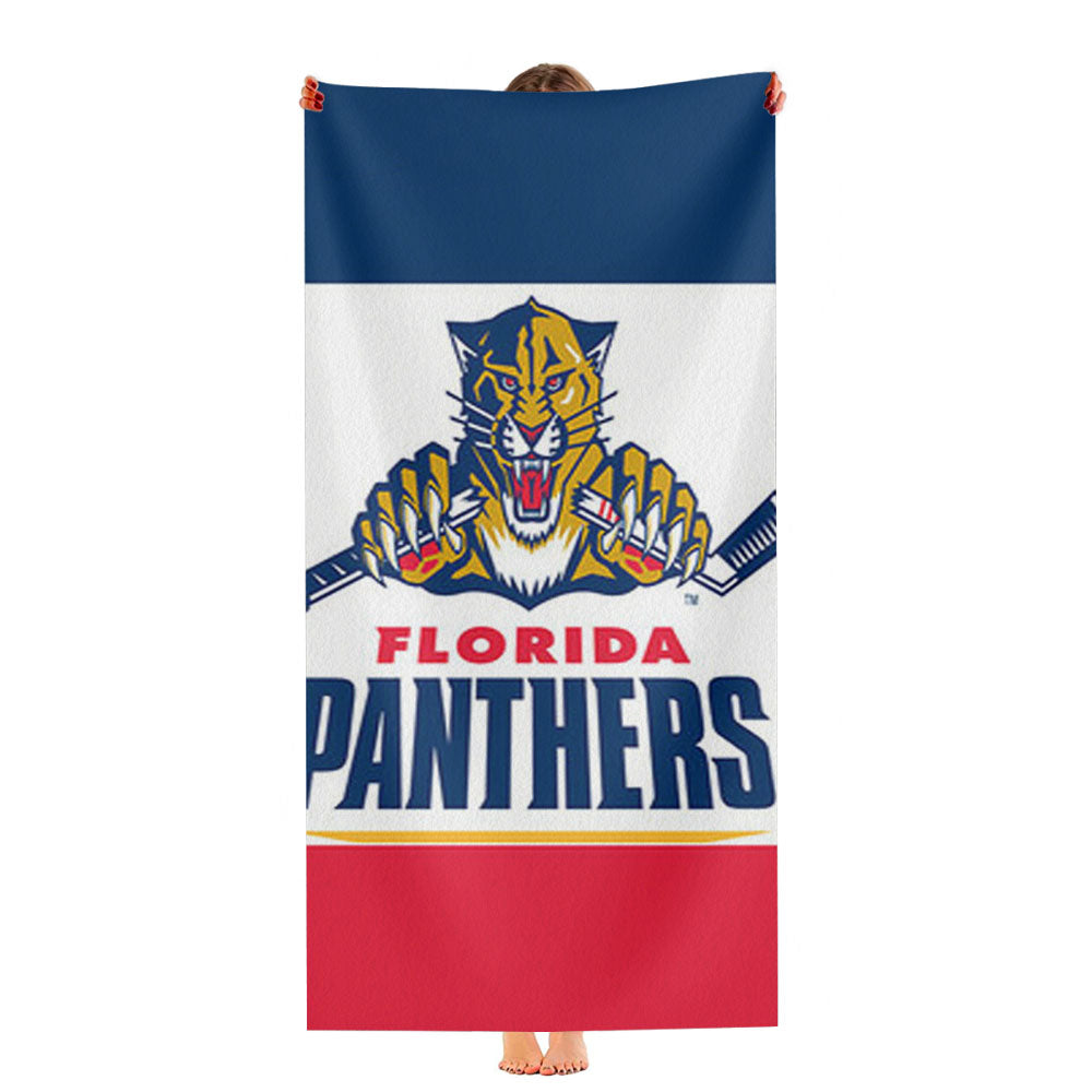 Florida Panthers Hockey Ultra-Soft Luxury Bathroom Towels