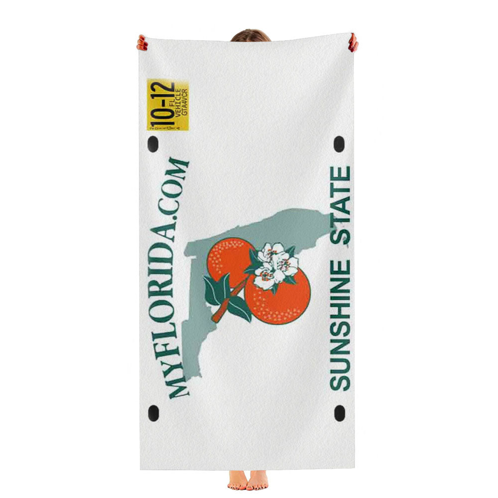 Florida Plate Ultra-Soft Luxury Bathroom Towels