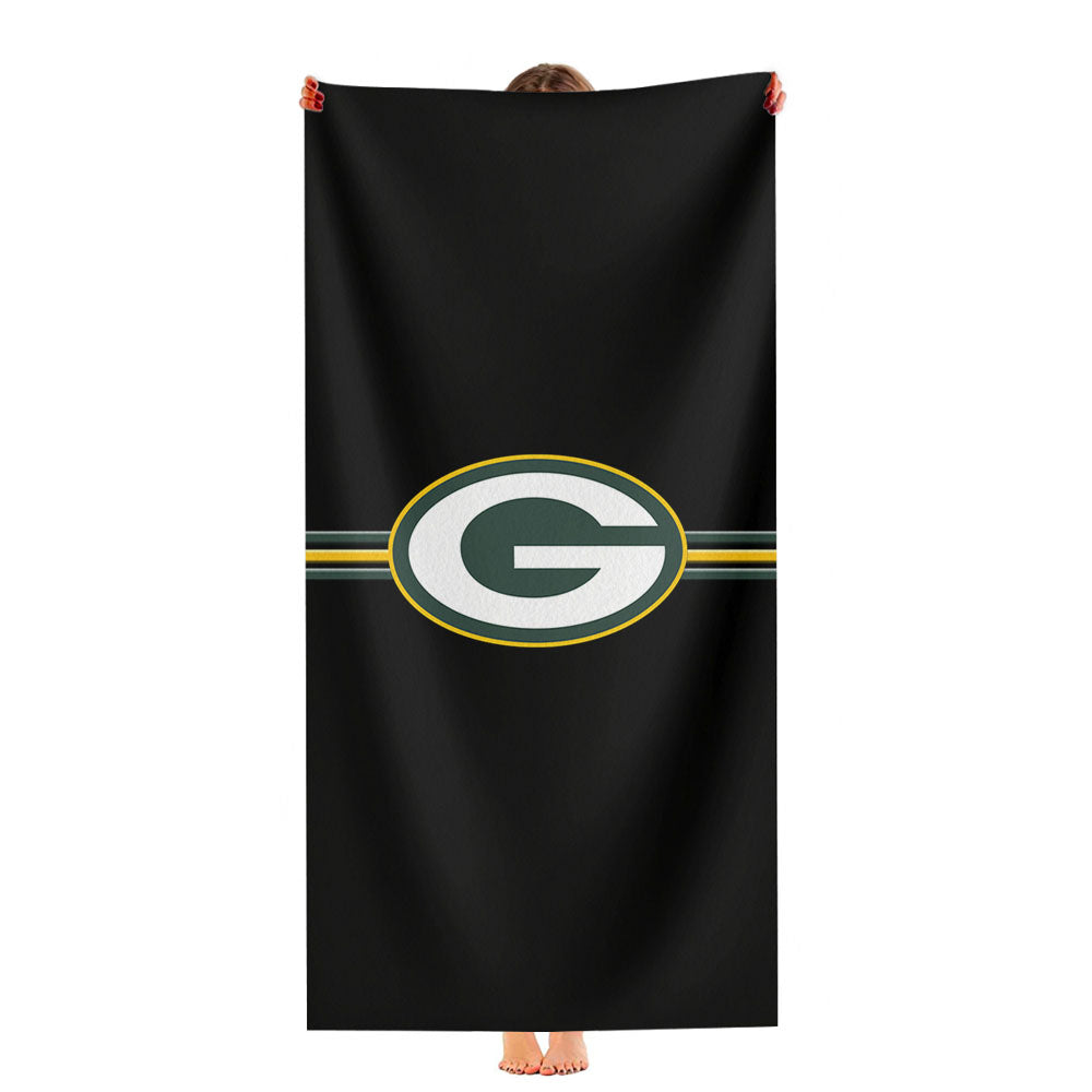 Green Bay Packers Logo Ultra-Soft Luxury Bathroom Towels