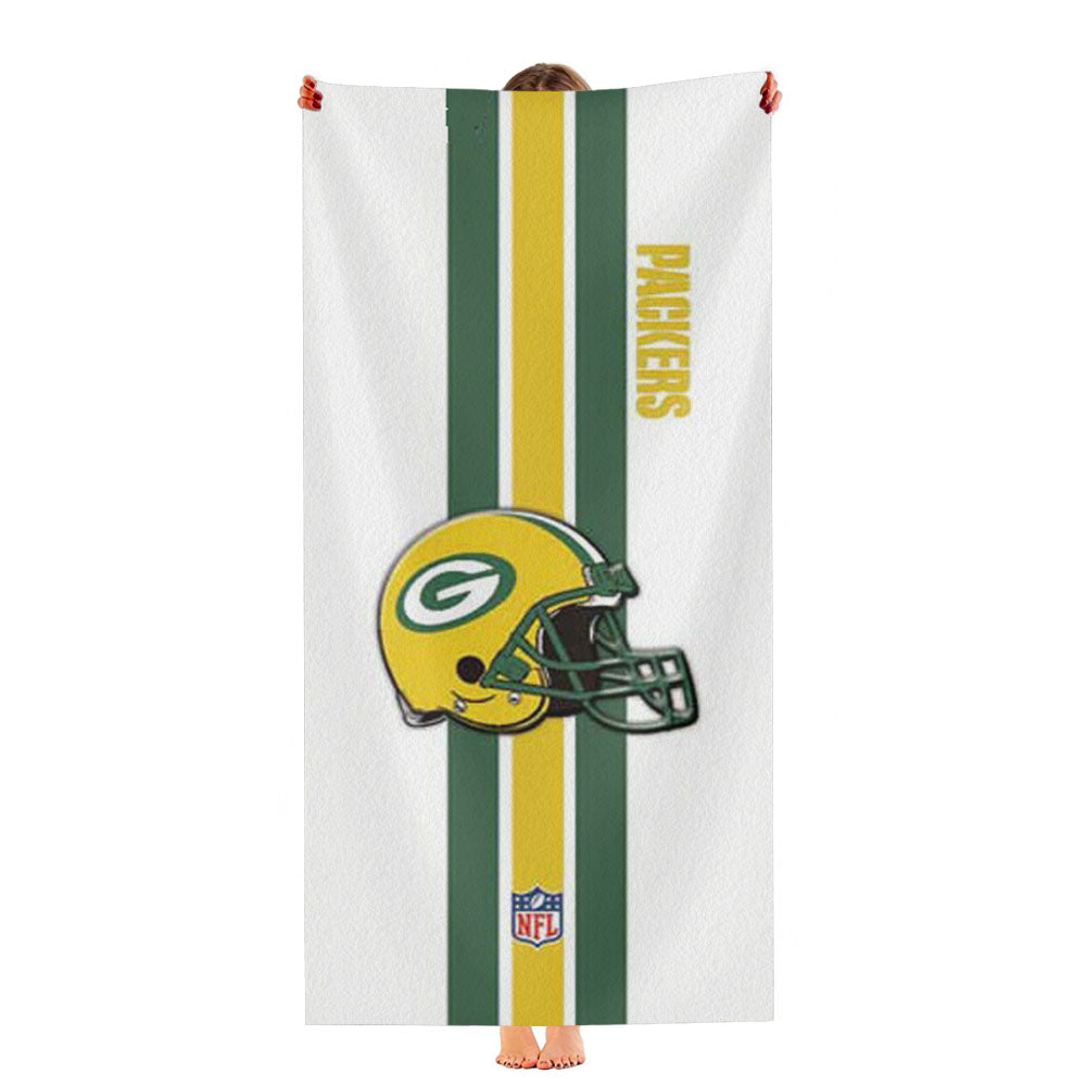 Green Bay Packers Nat1On Ultra-Soft Luxury Bathroom Towels