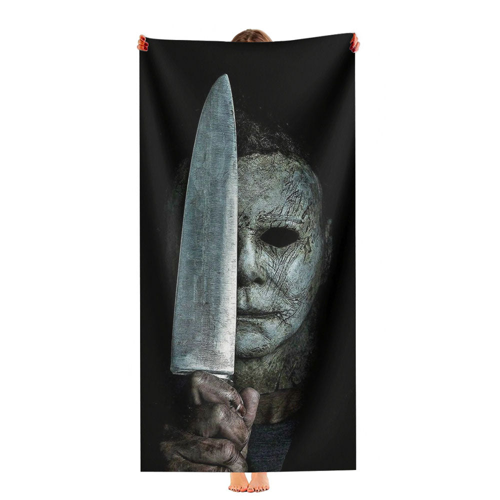 Halloween Night Pumpkins Ultra-Soft Luxury Bathroom Towels