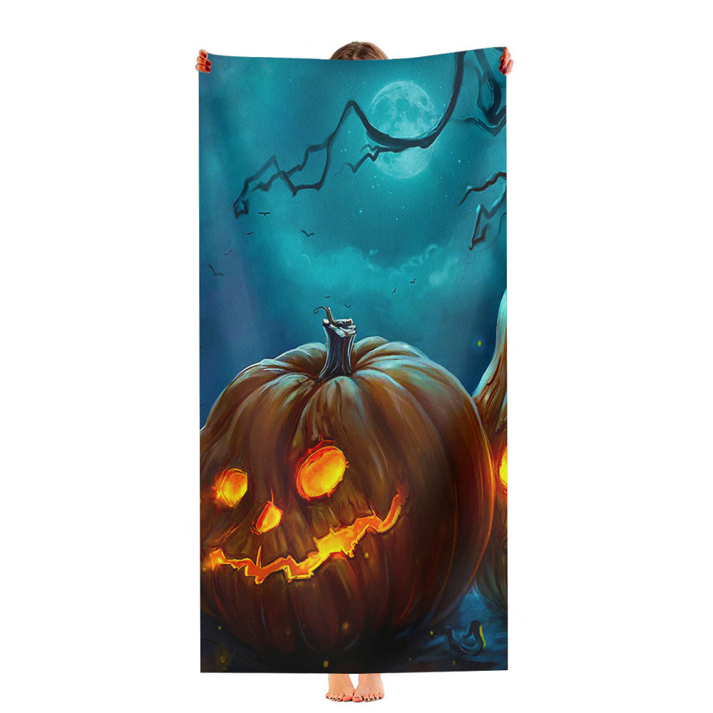 Halloween Owls Ultra-Soft Luxury Bathroom Towels