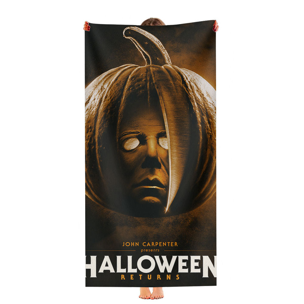 Halloween Scream Ultra-Soft Luxury Bathroom Towels