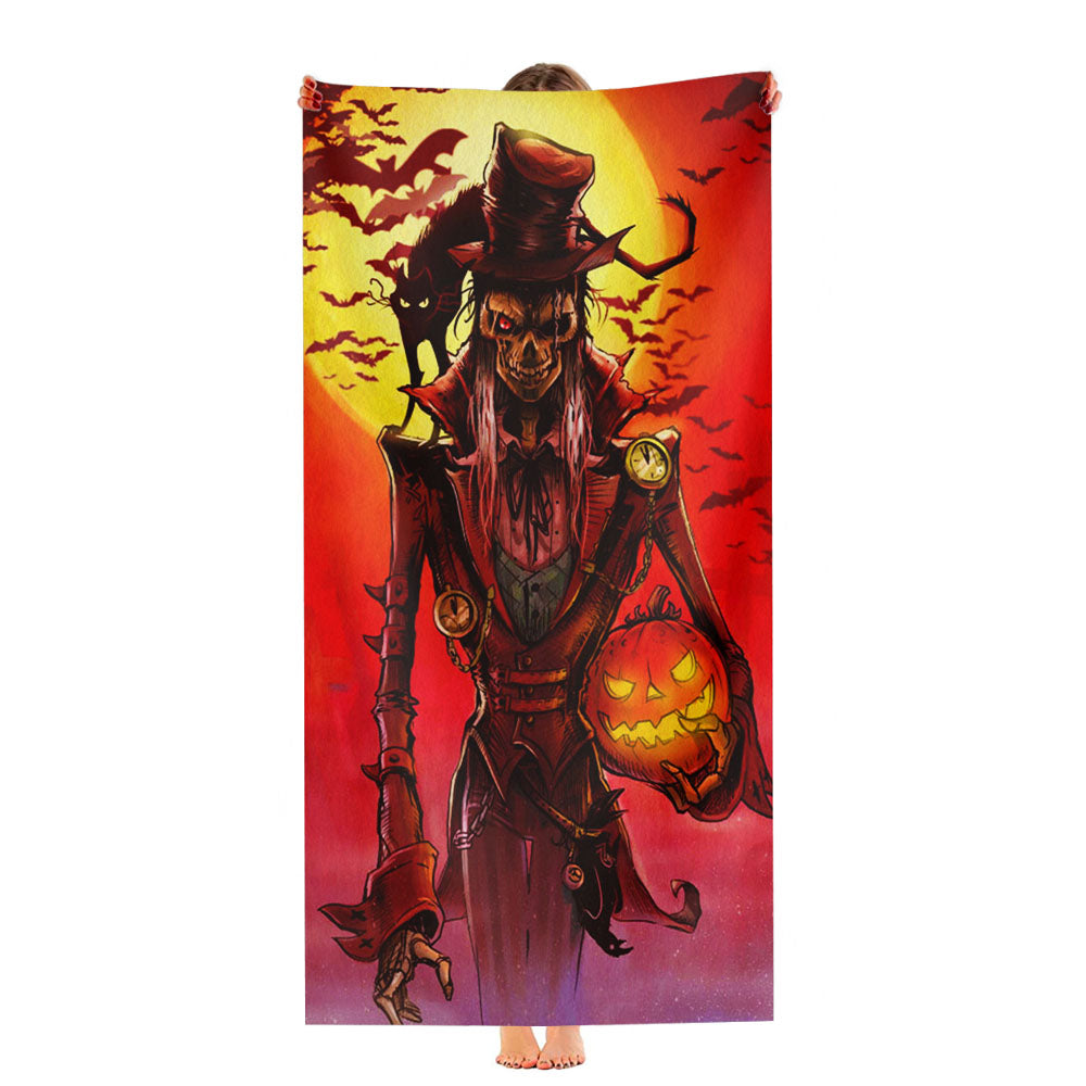 Halloween Skull Disney Pixar Coco Ultra-Soft Luxury Bathroom Towels