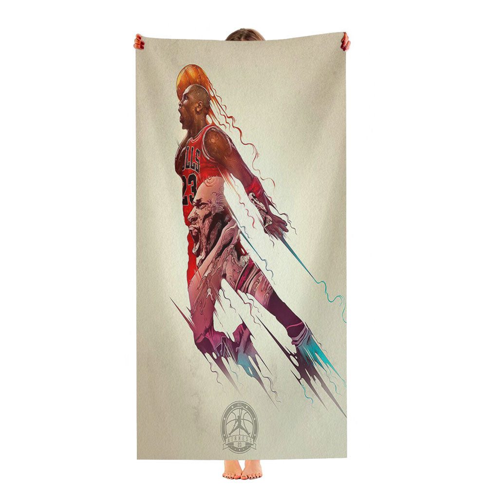 Jordan Classic Legend Jump Ultra-Soft Luxury Bathroom Towels