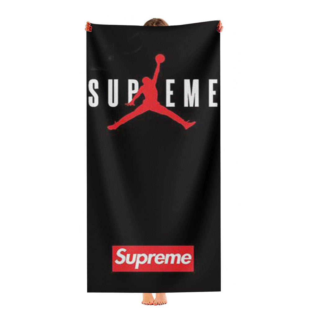 Jordan Supreme Red Ultra-Soft Luxury Bathroom Towels