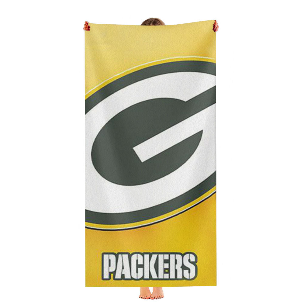 Logo Green Bay Packers Ultra-Soft Luxury Bathroom Towels