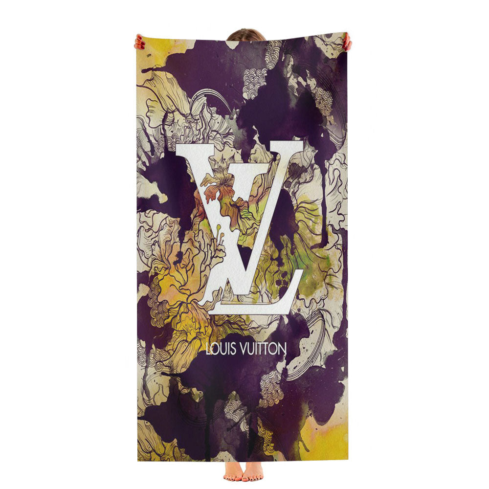 Louis Vuitton Art Lower Amazing Ultra-Soft Luxury Bathroom Towels