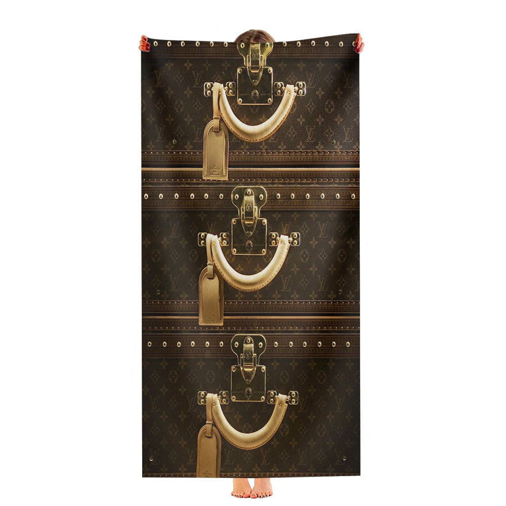 Louis Vuitton Bag Ultra-Soft Luxury Bathroom Towels
