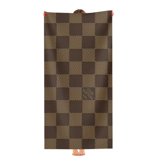 Louis Vuitton Brown Ultra-Soft Luxury Bathroom Towels