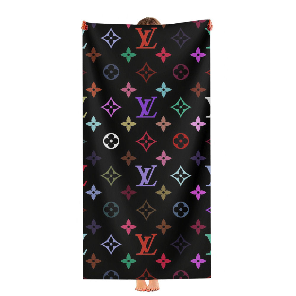 Louis Vuitton Colorful Ultra-Soft Luxury Bathroom Towels