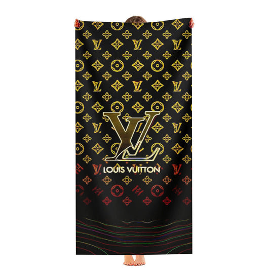 Louis Vuitton Design Ultra-Soft Luxury Bathroom Towels