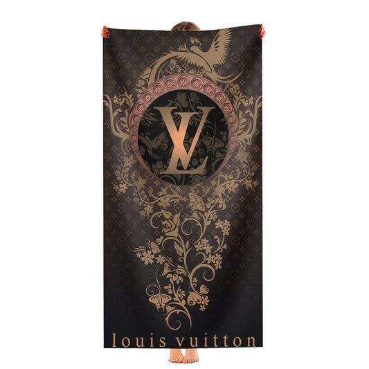 Louis Vuitton Ornament Ultra-Soft Luxury Bathroom Towels