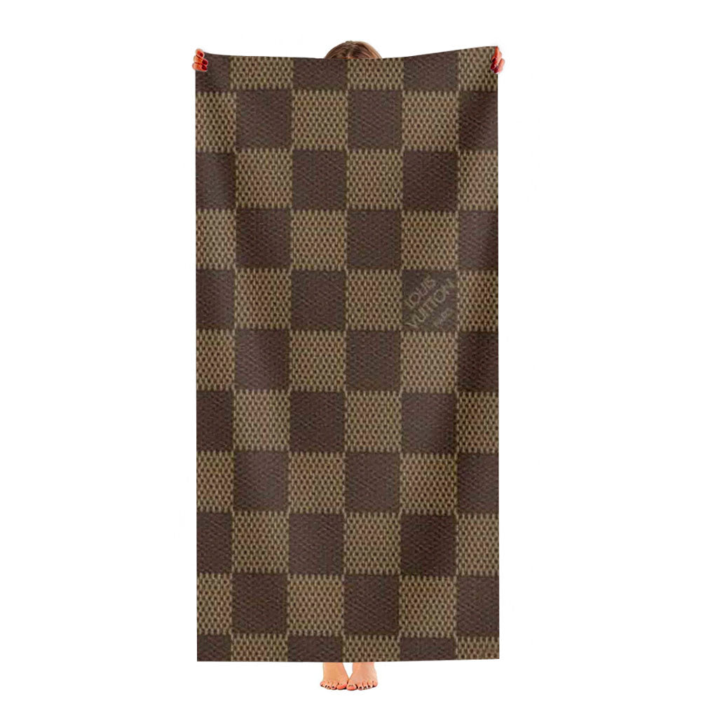 Louis Vuitton Pattern Ultra-Soft Luxury Bathroom Towels