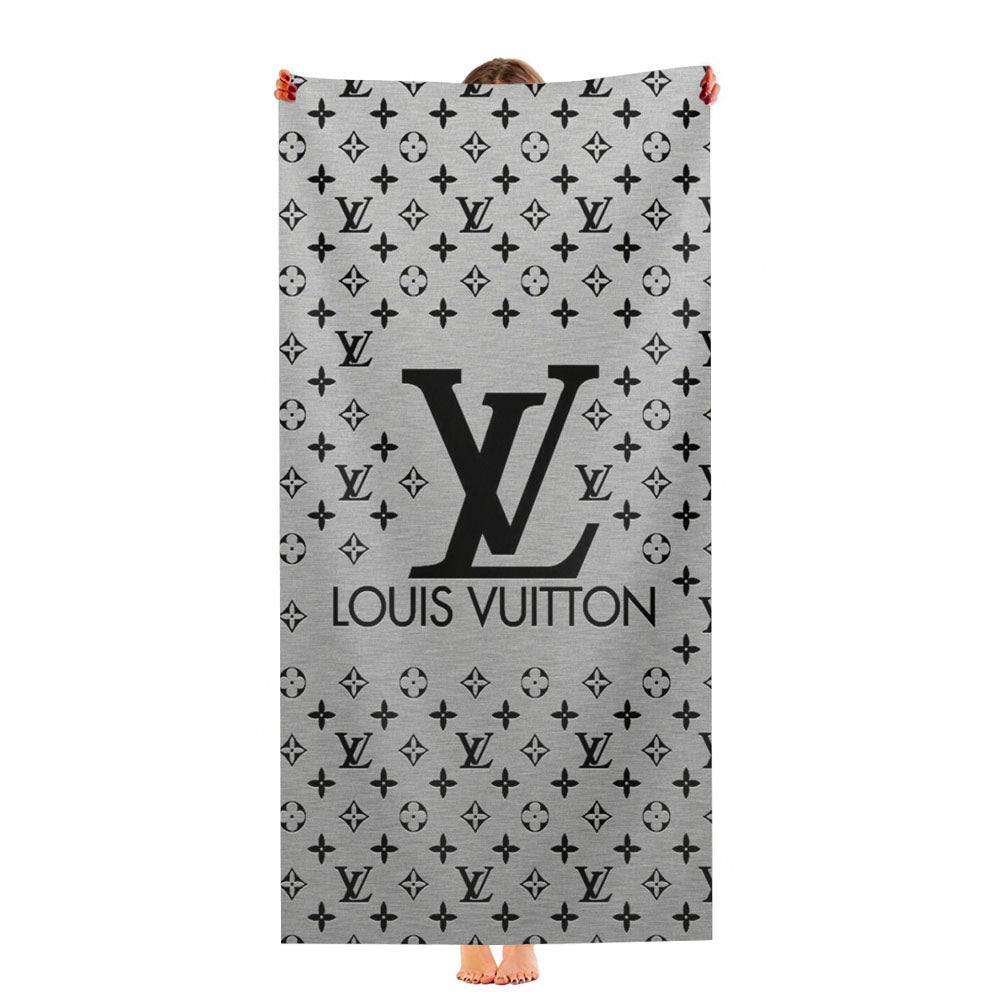 Louis Vuitton Pattern Bray Ultra-Soft Luxury Bathroom Towels