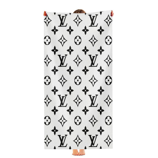 Louis Vuitton Pattern Creative Ultra-Soft Luxury Bathroom Towels