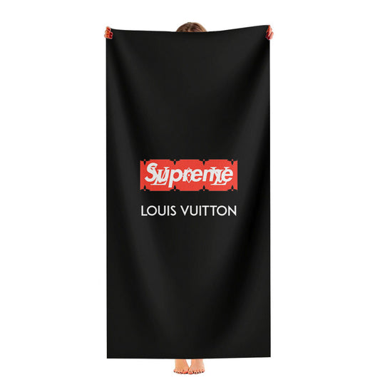 Louis Vuitton Supreme Simple Ultra-Soft Luxury Bathroom Towels