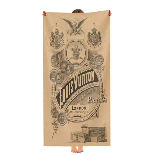 Louis Vuitton Vintage Ultra-Soft Luxury Bathroom Towels