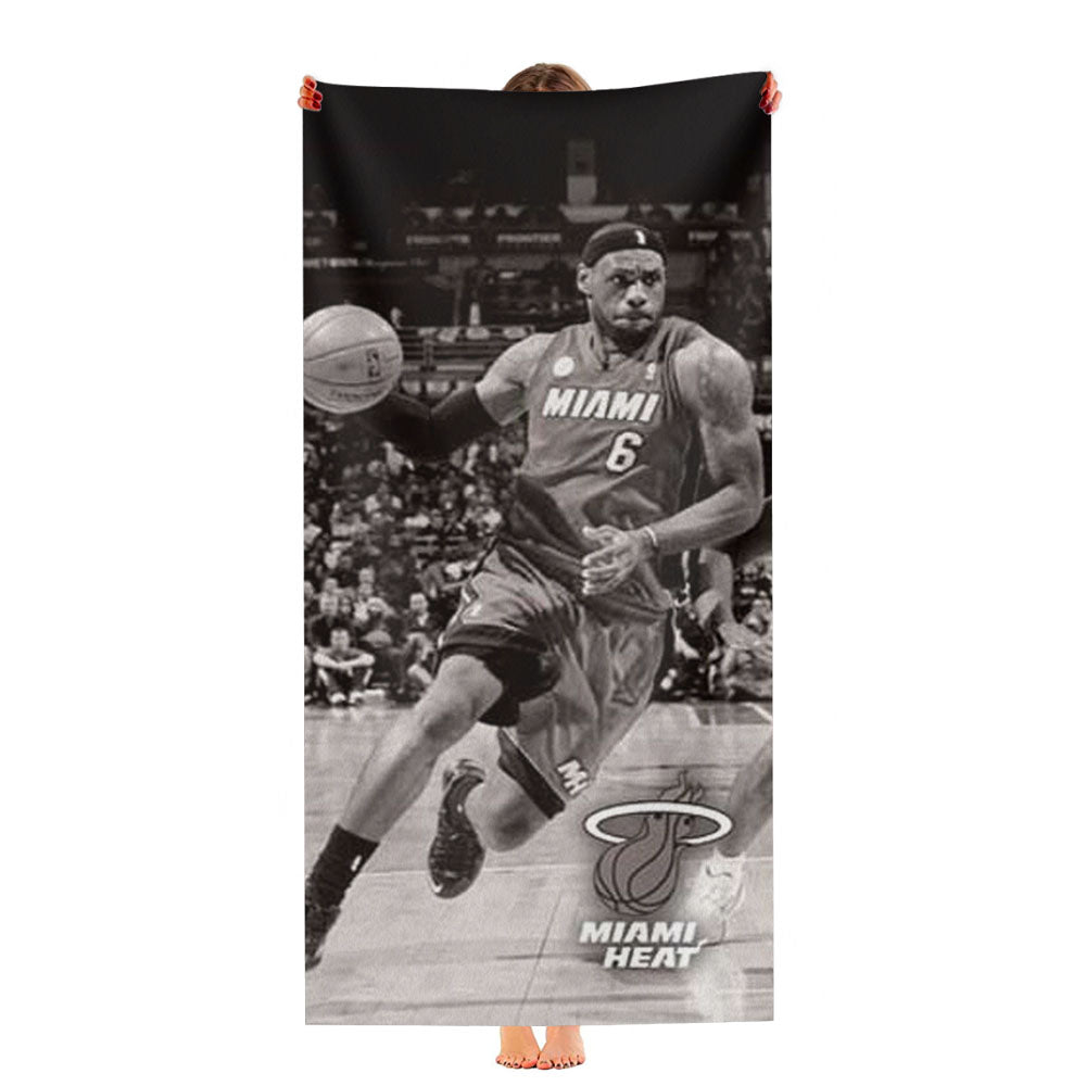 Miami Heat Logo Ultra-Soft Luxury Bathroom Towels